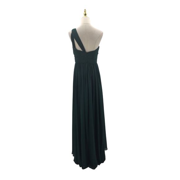 AW BRIDAL SZ 8 M dark emerald Grace bridesmaid formal party maxi dress NEW 0B11 - Picture 4 of 9